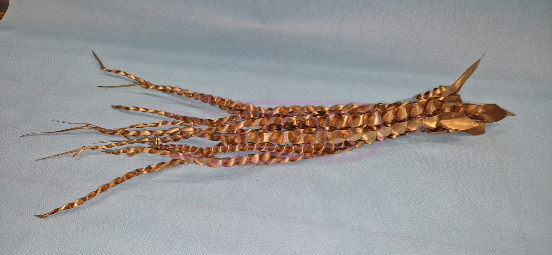 Palm snake gold pletenice