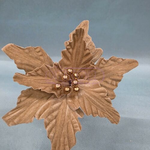 bež novogodišnja ukrasna grana