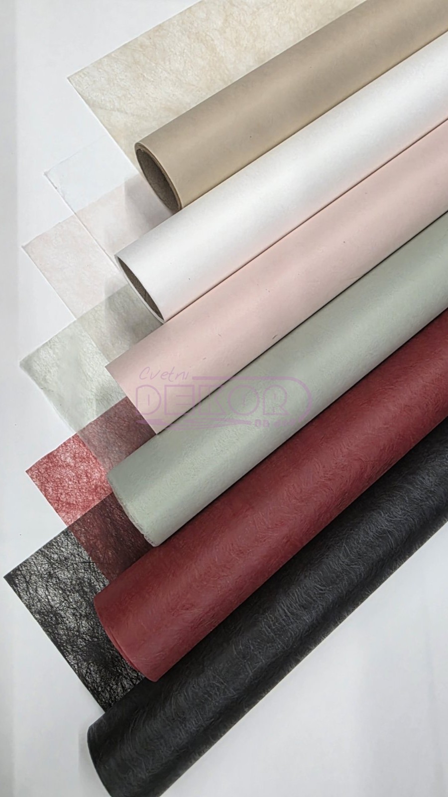 vodootporne rolne u više boja