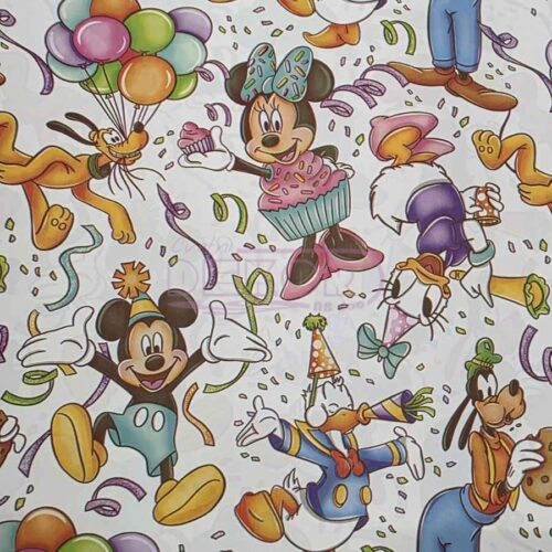 ukrasna folija za decu sa Miki i Mini Maus likovima iz Diznijevih crtaća