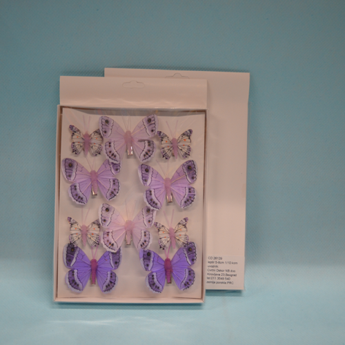 Leptiri set od 10 komada dekoracija